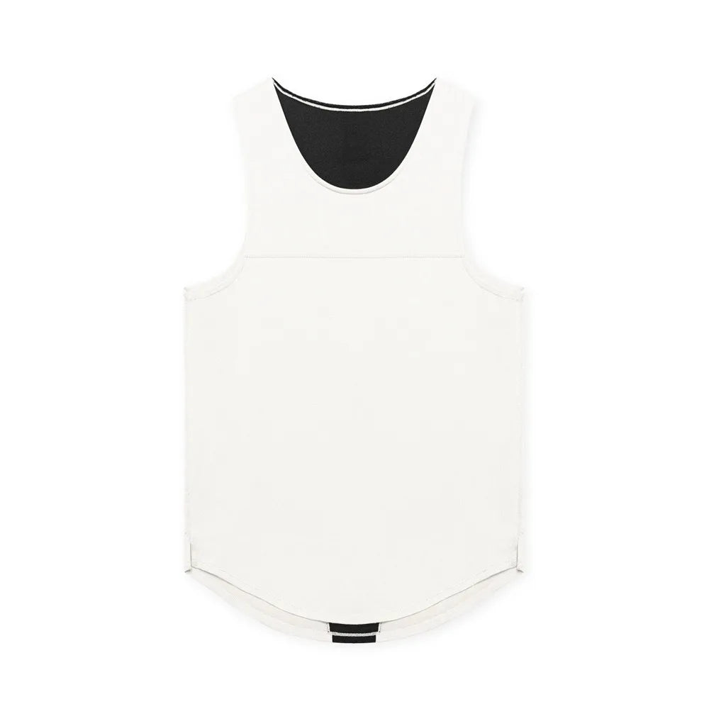 Men's Quick-Dry Apparel: Sleeveless, Breathable Mesh, Quick-Dry Workout Fitness Tank Top Singlet / Rungear
