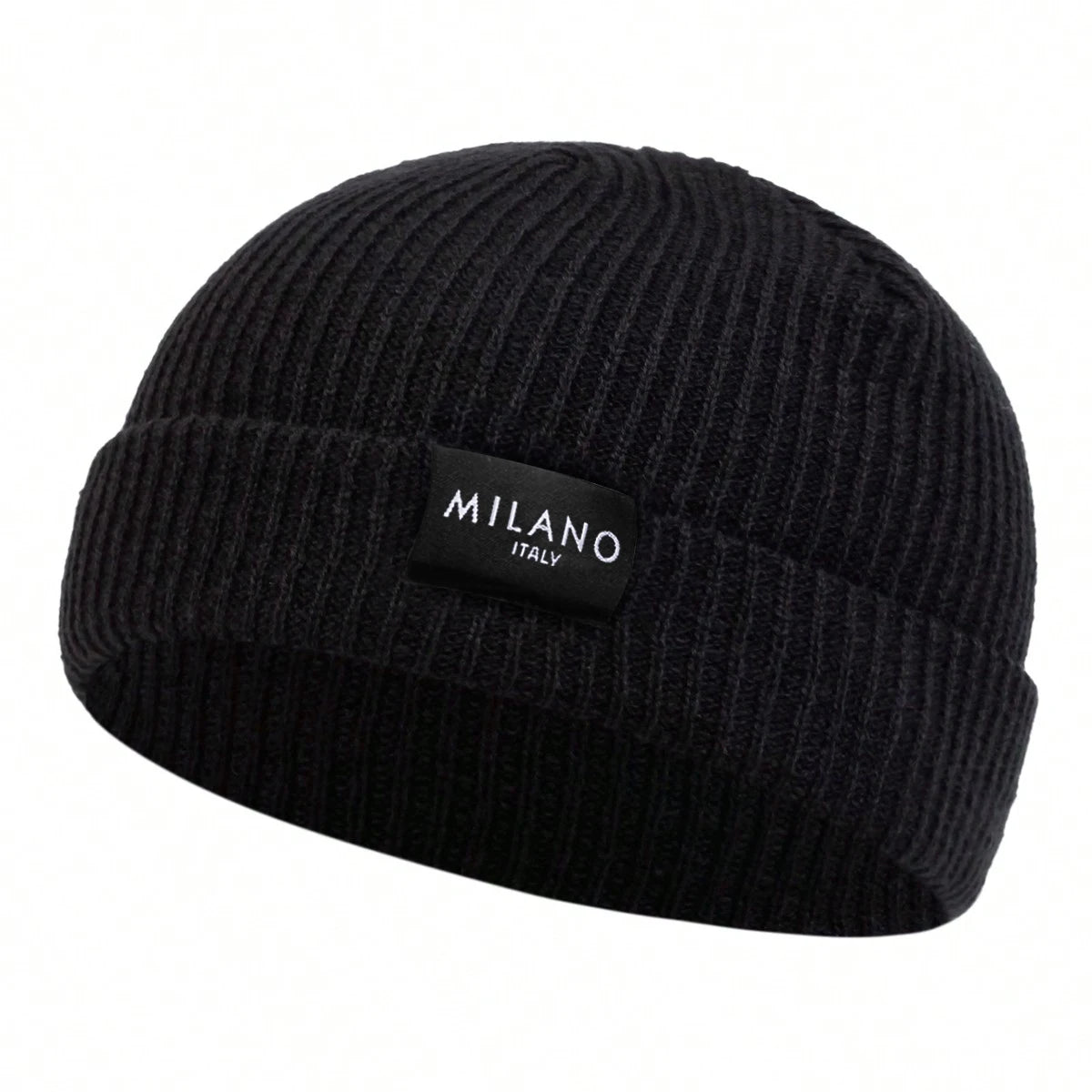 Winter Hat Accessories: Unisex MILANO Letter Label Beanies Winter Beanie Hat / Rungear