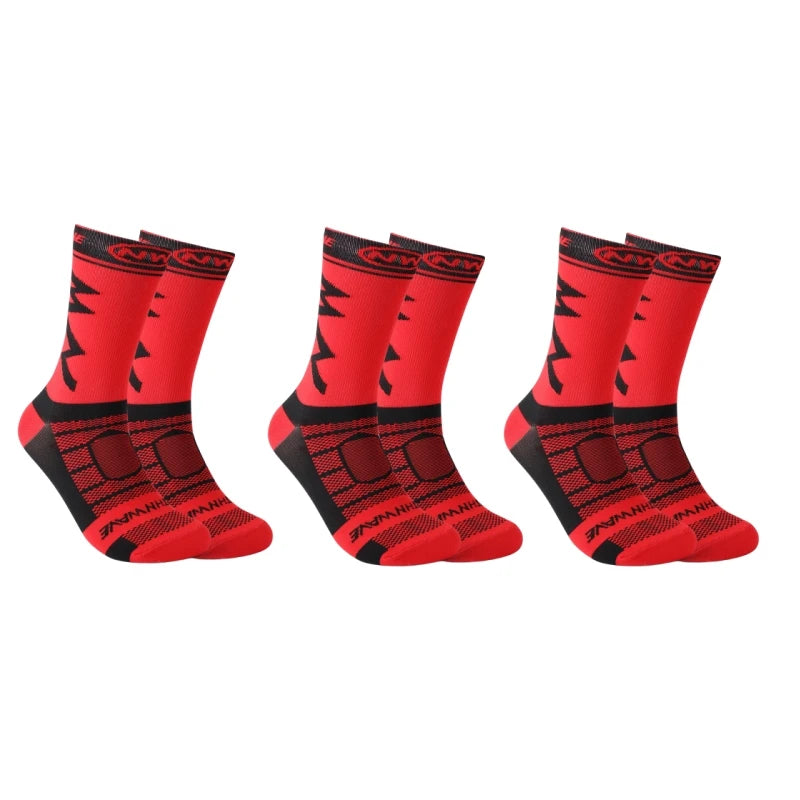 Running Sock Accessories: 3 PR High-Quality, Breathable, Sports Socks Suitable For Running, Hiking, all Sports / Rungear