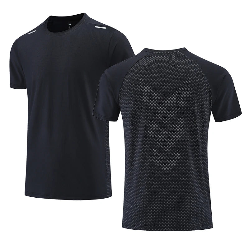 Men's Running Apparel: Quick-Dry, Breathable, Fitness Sports Training Shirt / Rungear