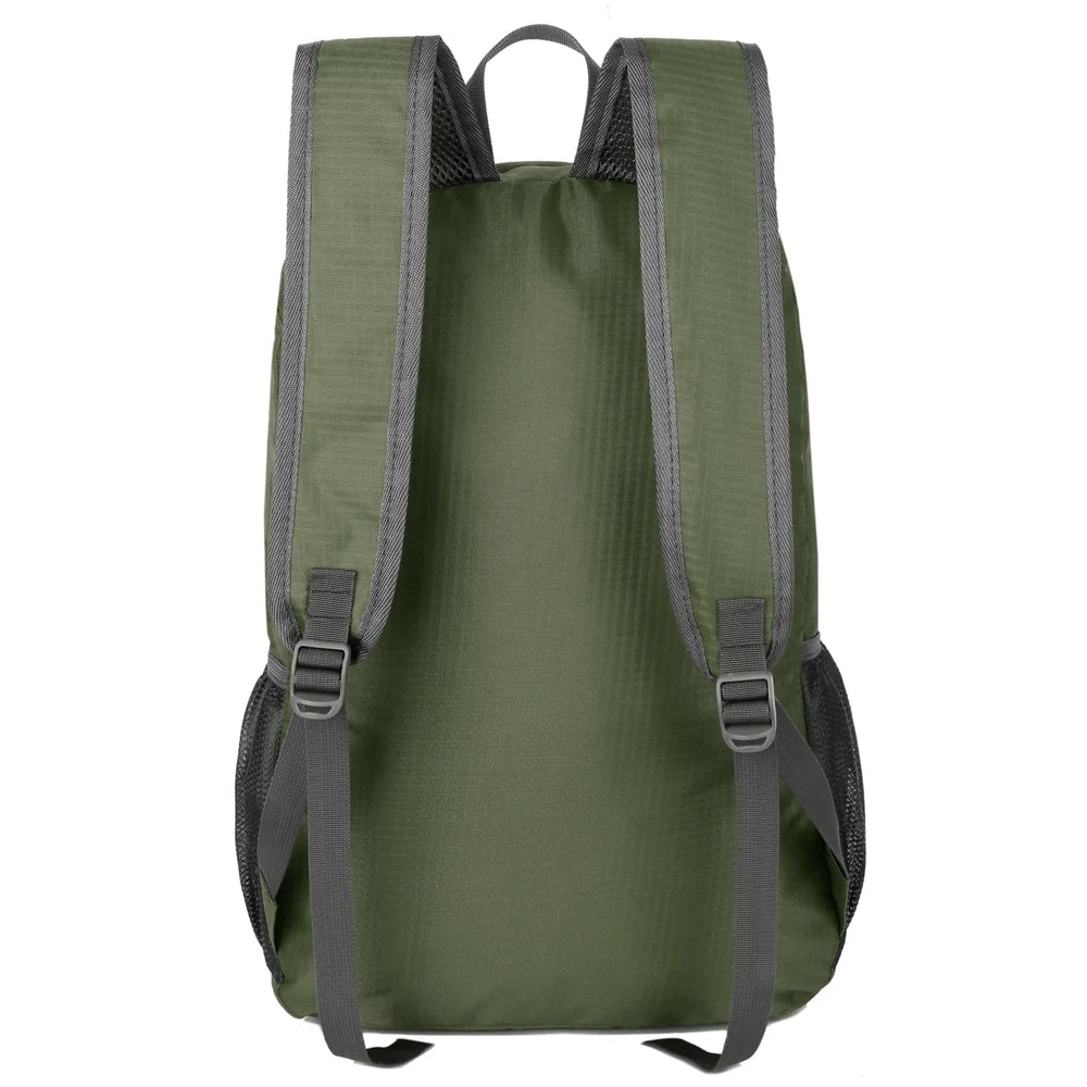 Lightweight Trail Accessories: Unisex, Waterproof, Packable Backpack For Travel, Hiking, Cycling / Rungear