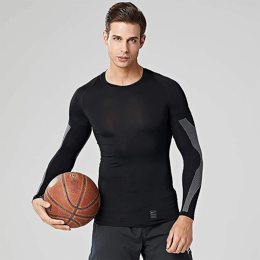 Compression Gear Accessories: 1PR Unisex Arm Compression Ice Silk Arm Sleeves for Sun UV Protection / Rungear