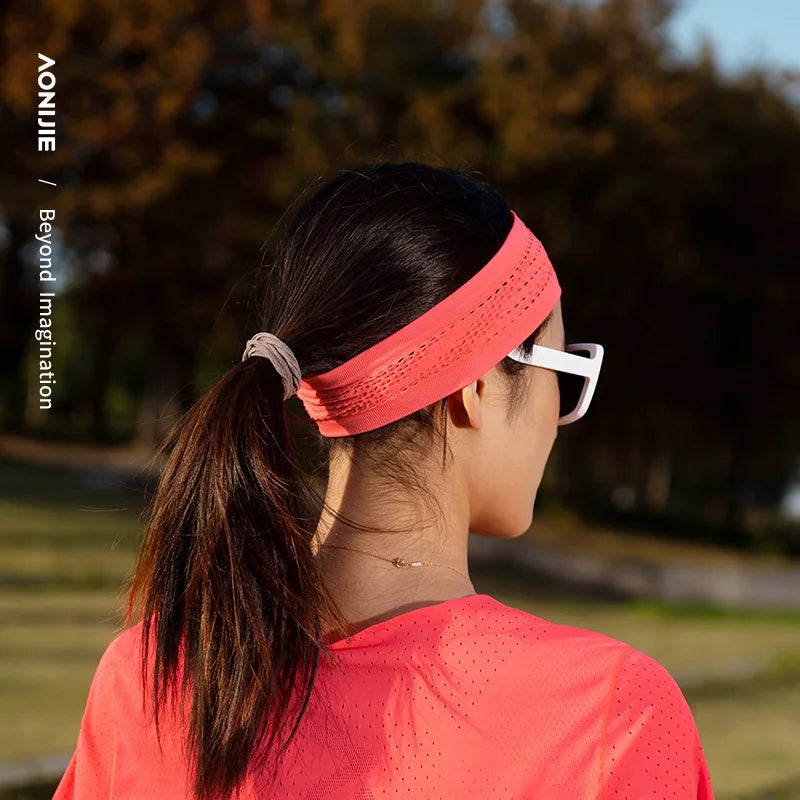AONIJIE E4423 Non-Slip Workout Headband – Soft Stretchy Sweatband for Running, Yoga & Gym
