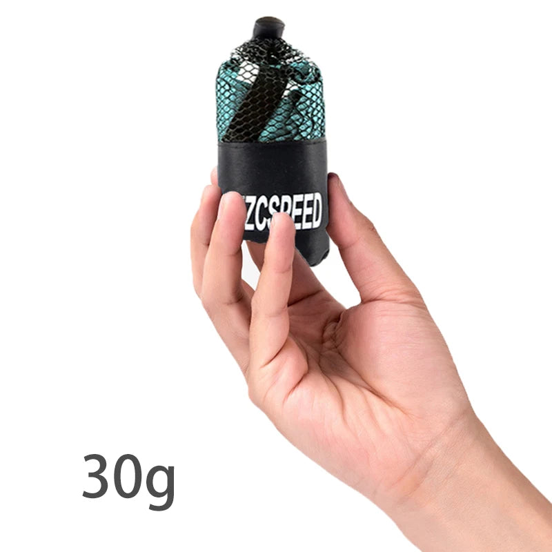 Quick Drying Accessories: Absorbent, Breathable, Portable Bath Towel for Travel, Hiking, Running Gym, All Sports / Rungear