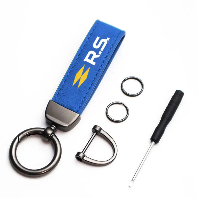 Key Accessories Gear: Durable Ring Key Chain with Holder Horseshoe / Rungear