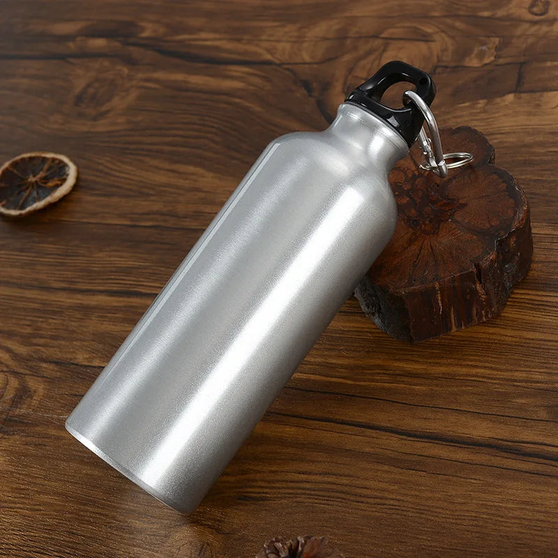 Portable Alloy Water Bottle 500ml Hiking Walking Running and Everyday Use