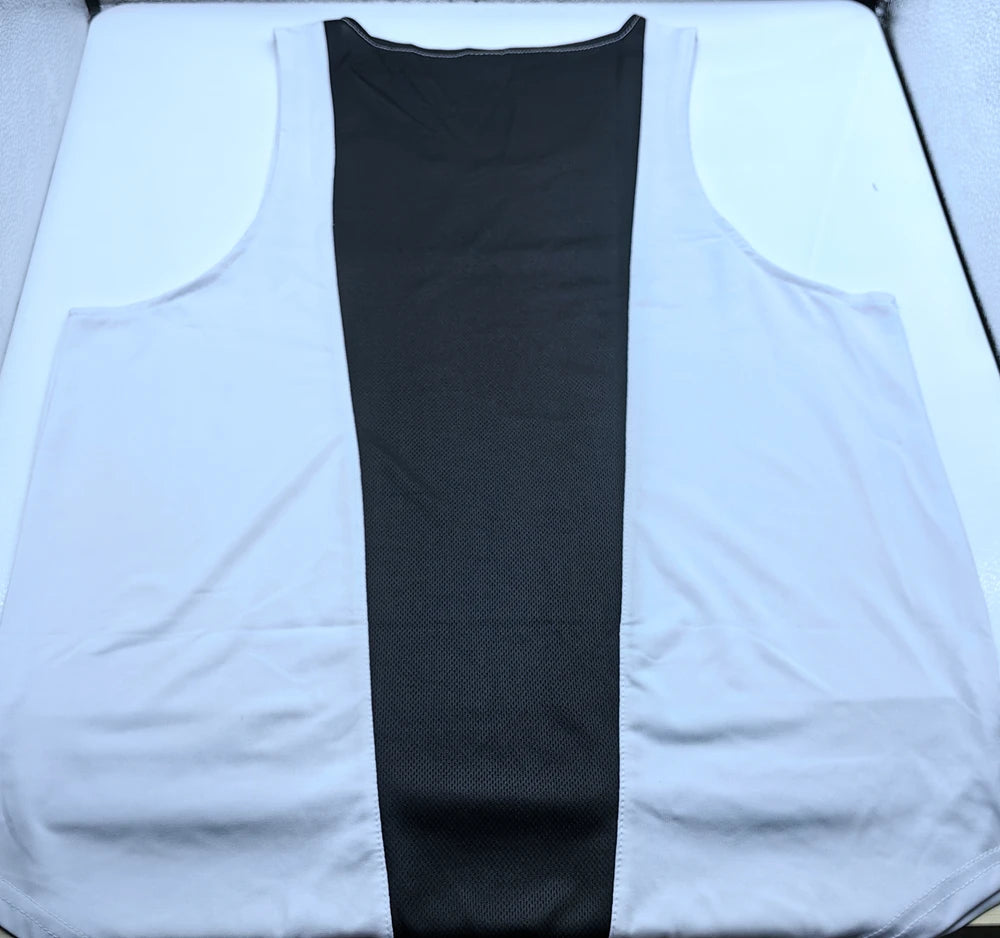 Men's Quick-Dry Apparel: Sleeveless, Breathable Mesh, Quick-Dry Workout Fitness Tank Top Singlet / Rungear