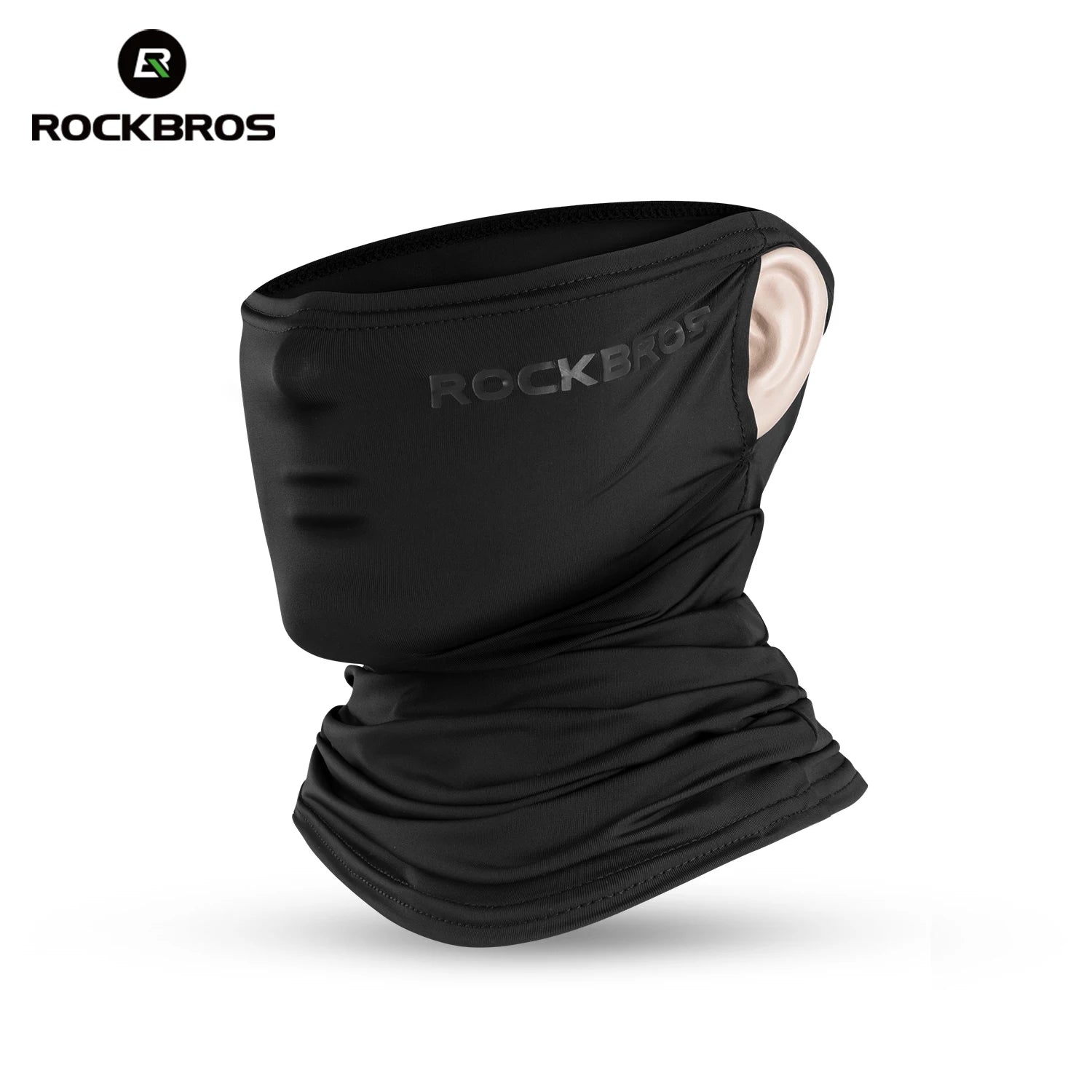 Running Gaitor Accessories: UV400 Breathable, Sweat Absorbing Ice Silk Face Mask, Neck Gaitor / Rungear