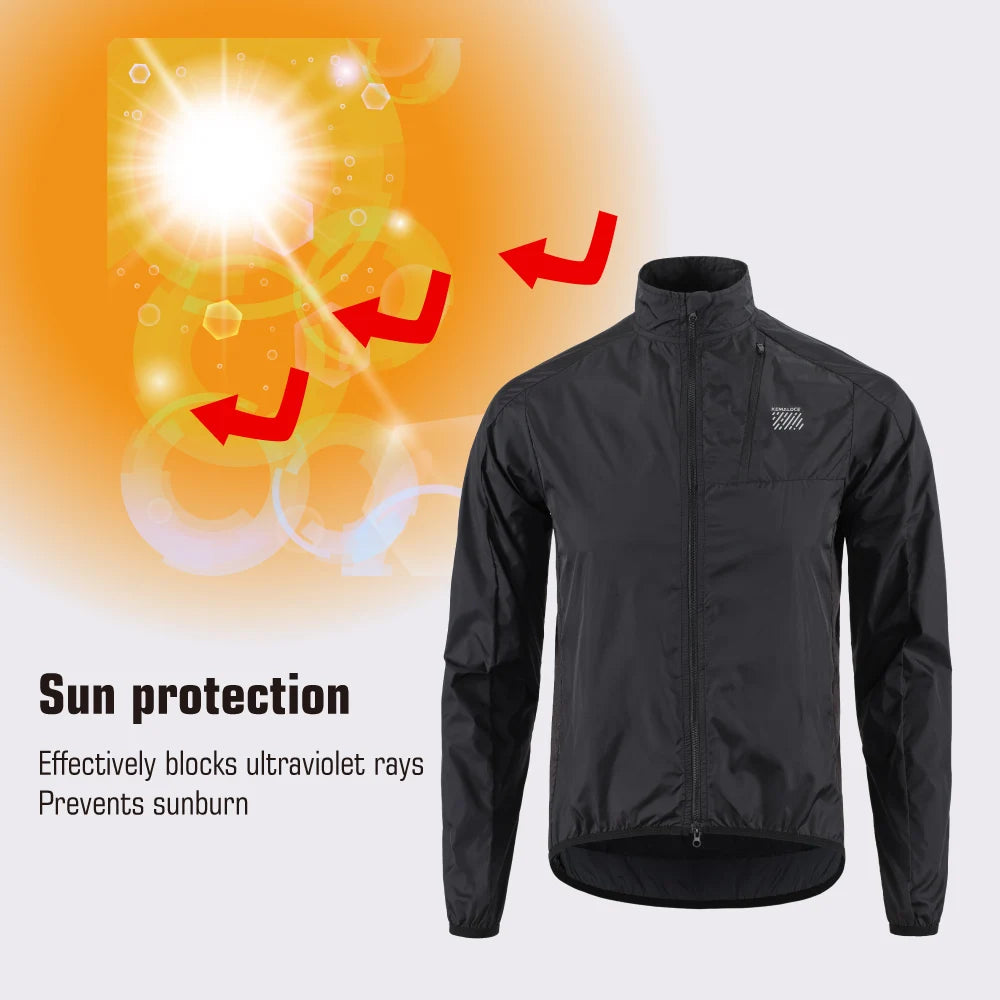Men's Winter Apparel: KEMALOCE Windproof, Ultra Lightweight, Long Sleeved Windbreaker Jacket 2025 / Rungear