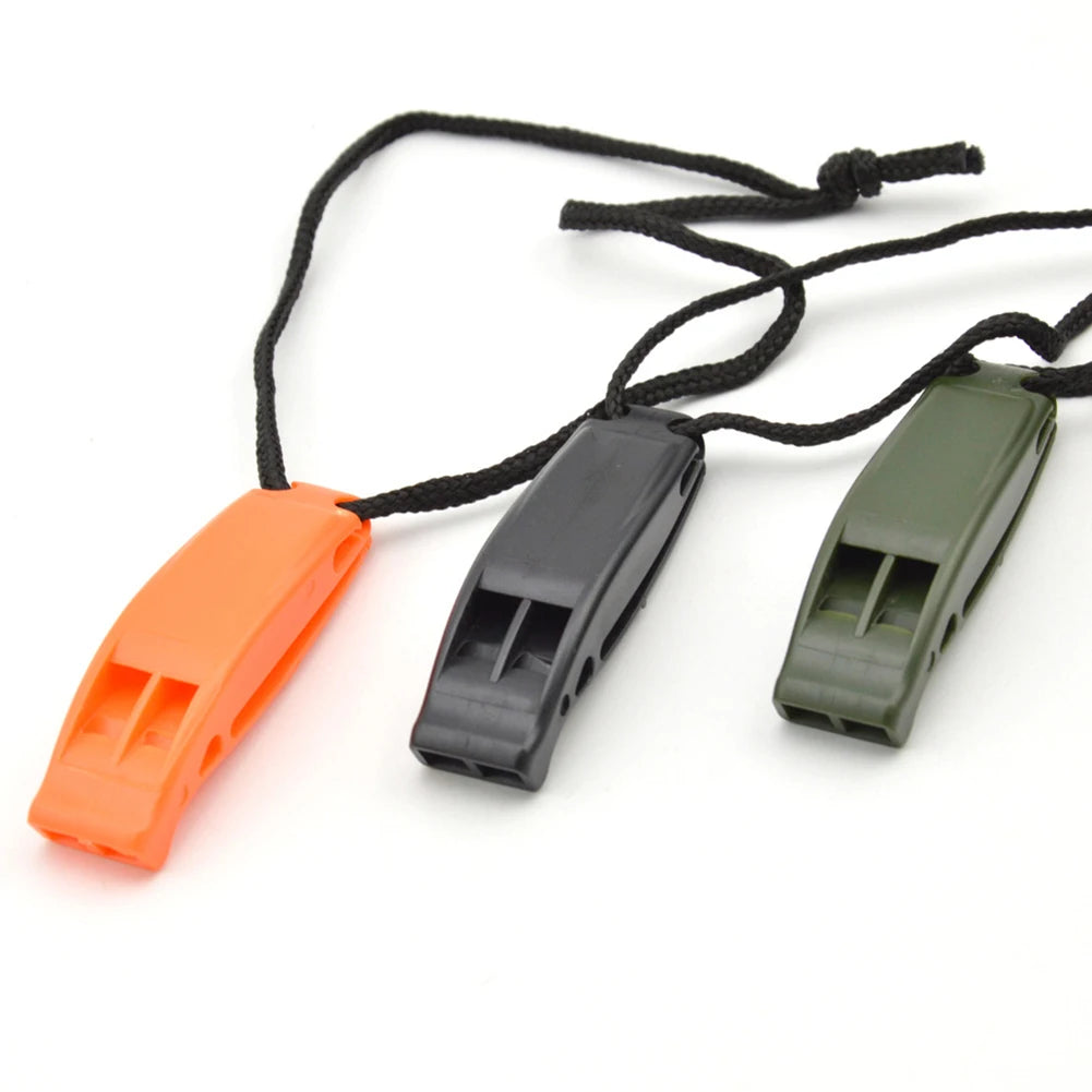 Safety Gear Accessories: 1PC Dual Frequency, Emergency Safety Whistle for Outdoor Survival / Rungear