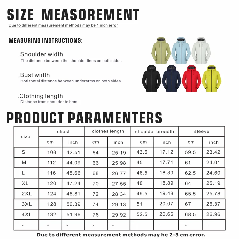 Running Winter Apparel: Unisex Waterproof, Hooded, Double Fabric Windbreaker Jacket / Rungear