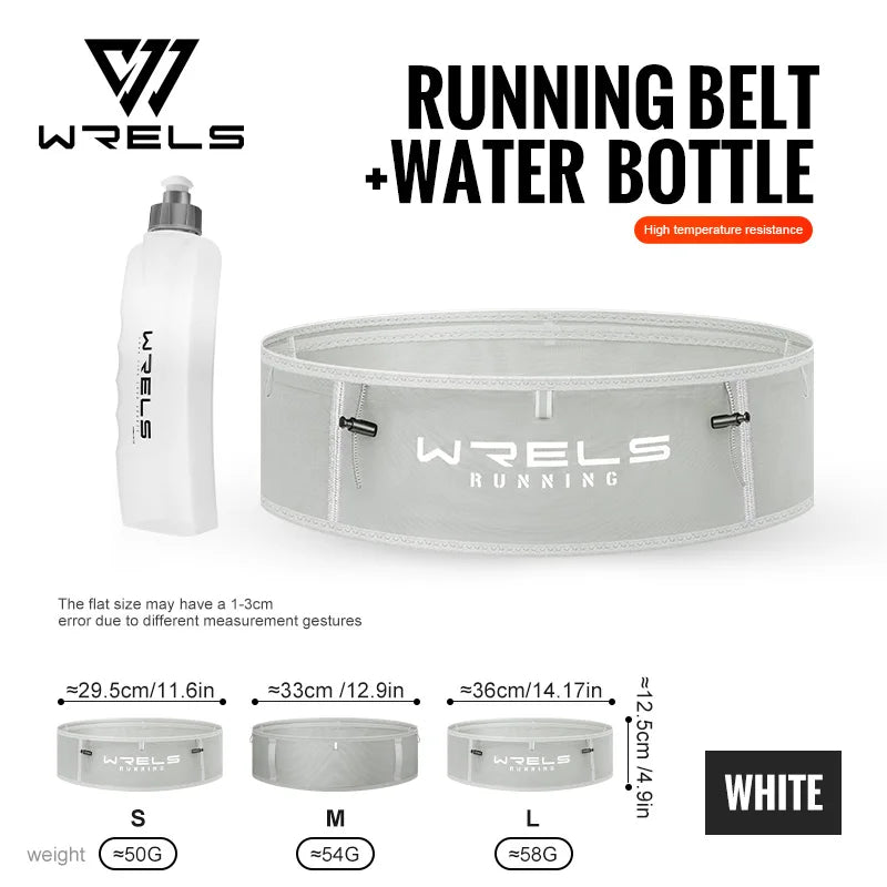Running Belt Gear: WRELS, Multi-Functional, Large Capacity, Breathable, Invisible Running Waist Bag / Rungear