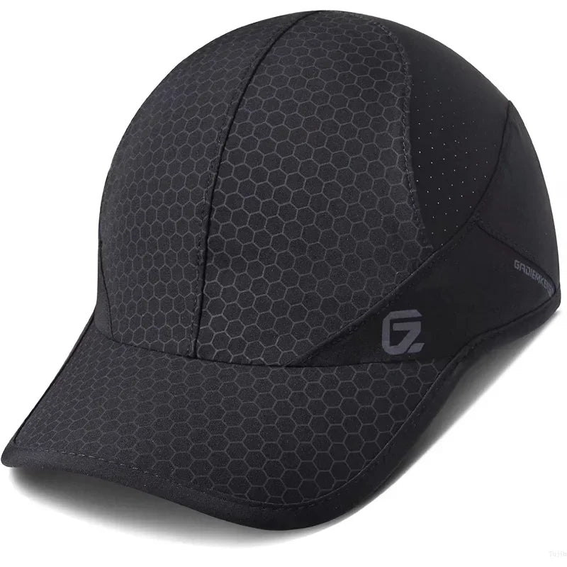 Summer Hat Gear: Unisex, Lightweight, Breathable, Quick Dry, Running Cap with Soft Brim / Rungear