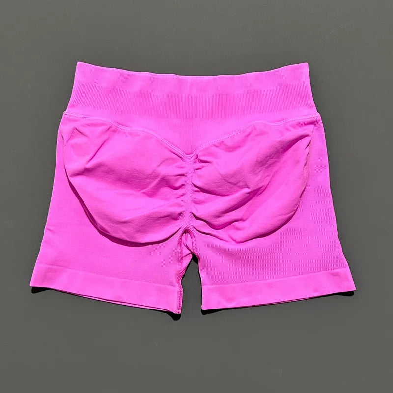HISTELLO Impact Shorts 4.5" Women Fitness Running Hiking Walking Low Waist Short