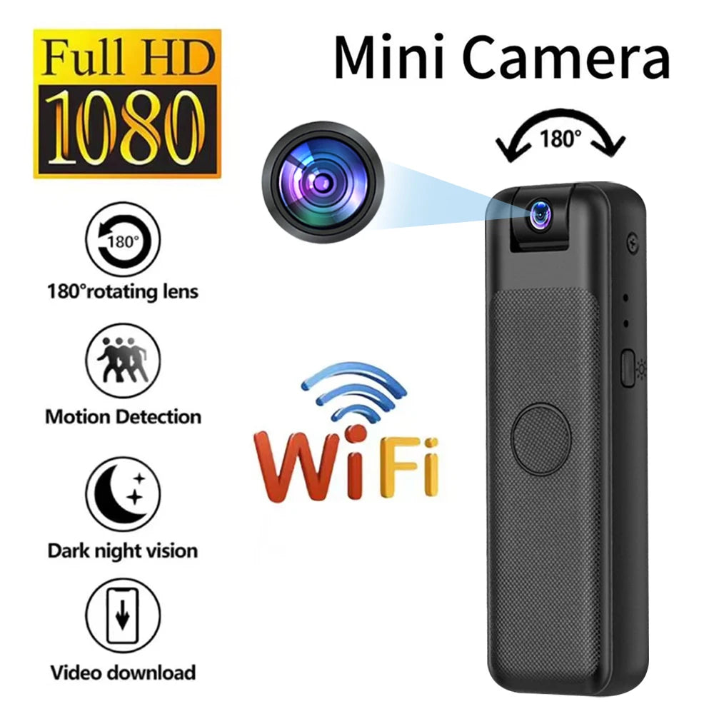Mini Camera WIFI Infrared Night Vision Small Body Camera Portable DV DVR Recorder