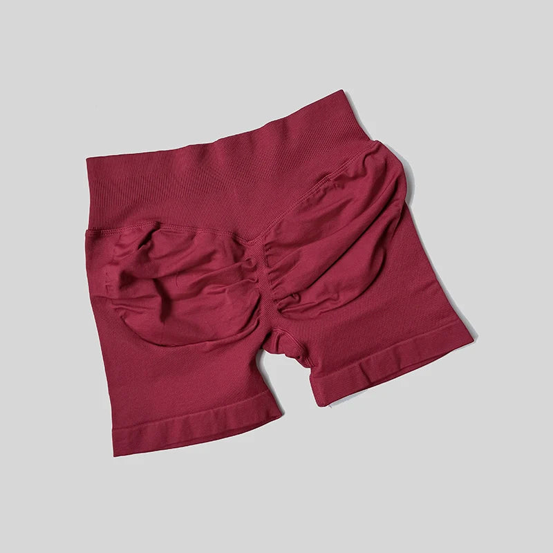 Women's Summer Apparel: Breathable, Thin, High Waisted Casual Sports Shorts, T 4.5" Low Ribbed Band / Rungear