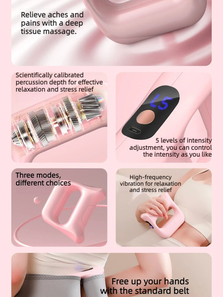 Tech Recovery Accessories: Vibration Massage, P Deep Tissue Muscle Massager Roller Recovery Tool Fitness Equipment / Rungear