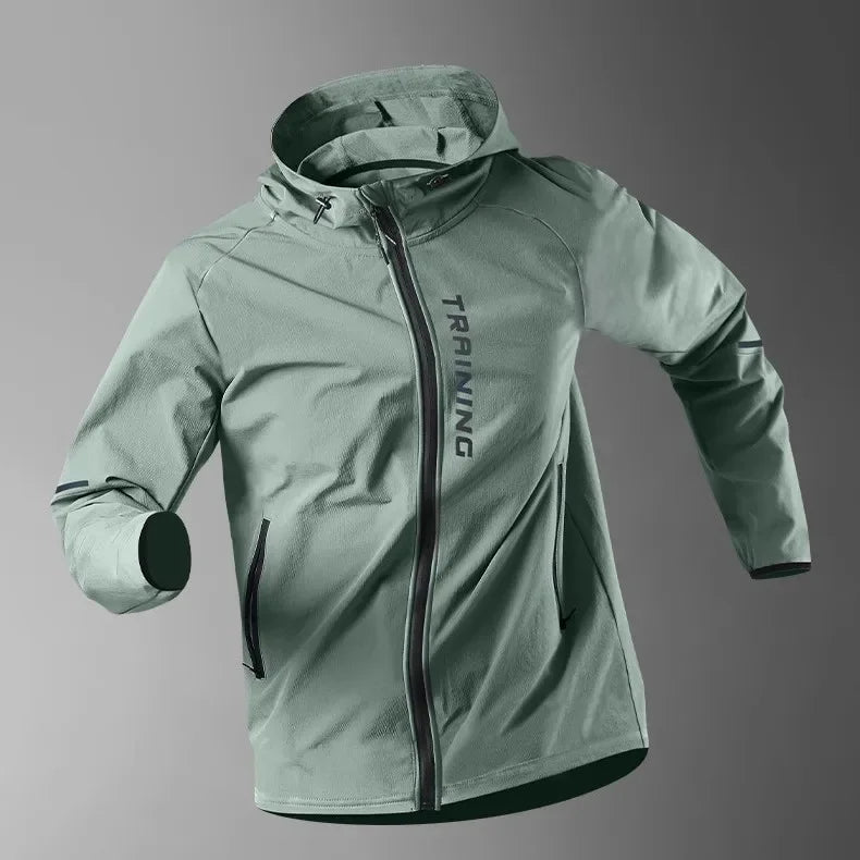 Men's Running Apparel: Windproof, Quick-Dry Sports Windbreaker Jacket / Rungear