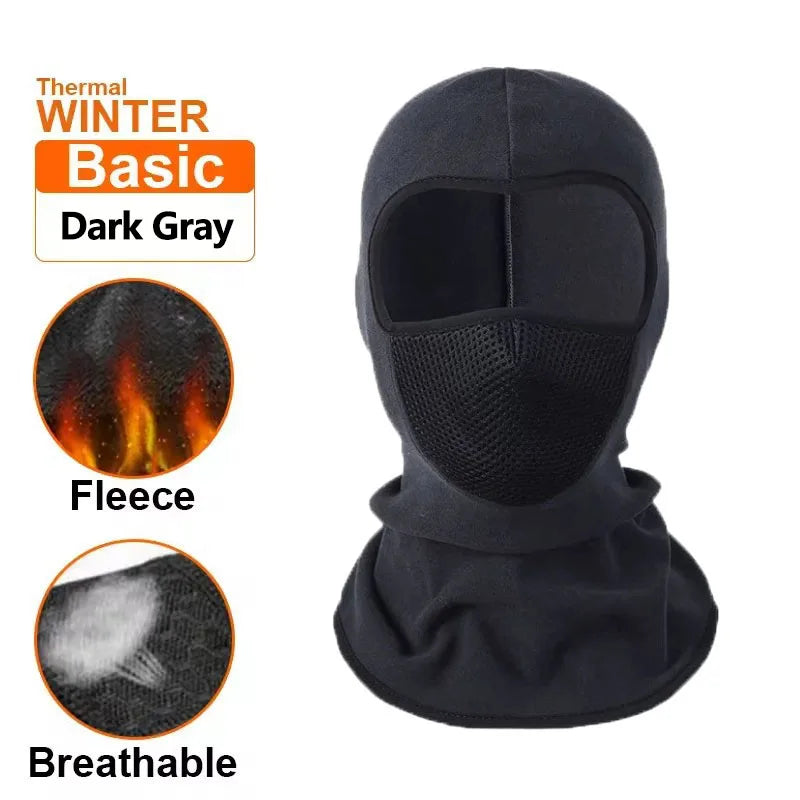 Running and Trail Accessories: Thermal, Warm Full Face Balaclava Mask For Outdoor Sports / Rungear