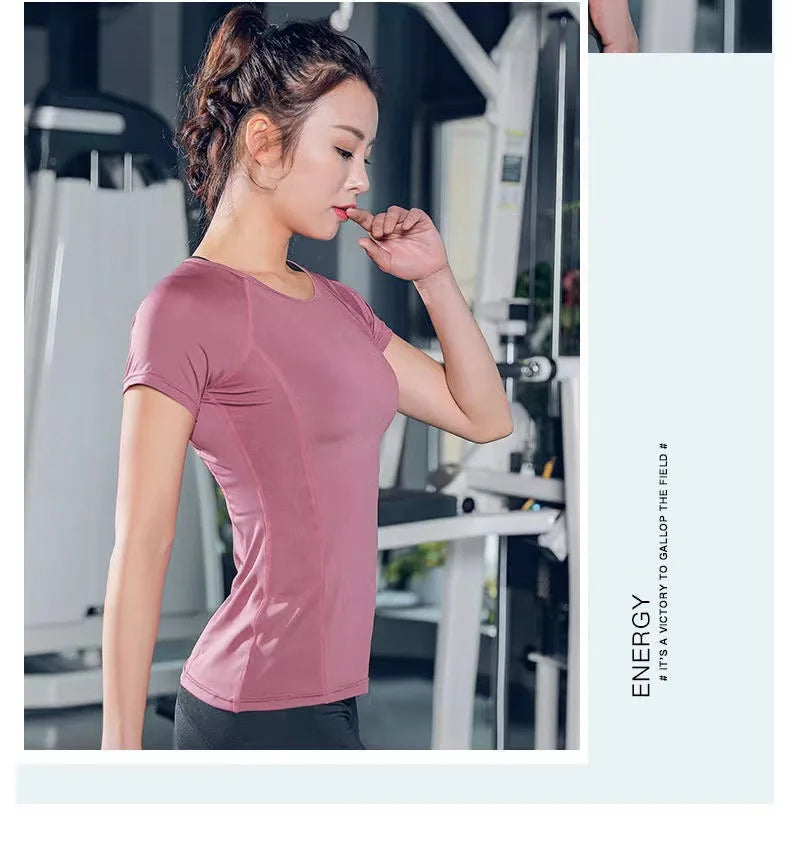 Women's Running Apparel: Seamless, Long Sleeved Sportswear Workout Shirt For Sports Fitness / Rungear