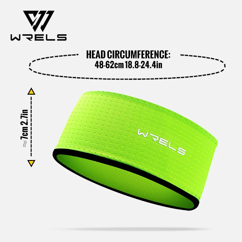 Moisture-Wicking Hat Accessories: WRELS Sports Moisture Absorbing Workout Headband for Running Cycling / Rungear