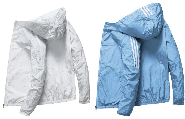 Running Apparel For Summer: Lightweight, Sun-Protective, Hooded Sports Thin Jacket / Rungear