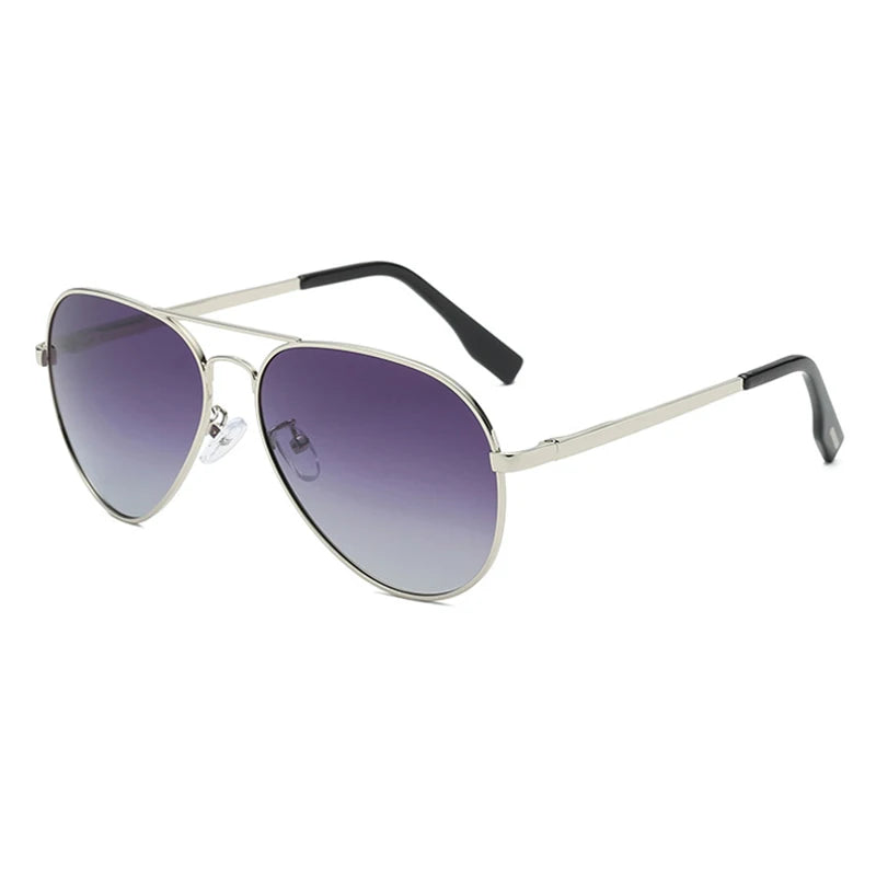 Men's Sunglasses Gear: Classic, Polarized Metal Black Aviation Sunglasses UV400 / Rungear
