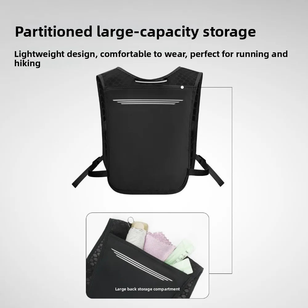 Breathable Multifunctional Non-Slip Reflective Sports Hydration Running Vest