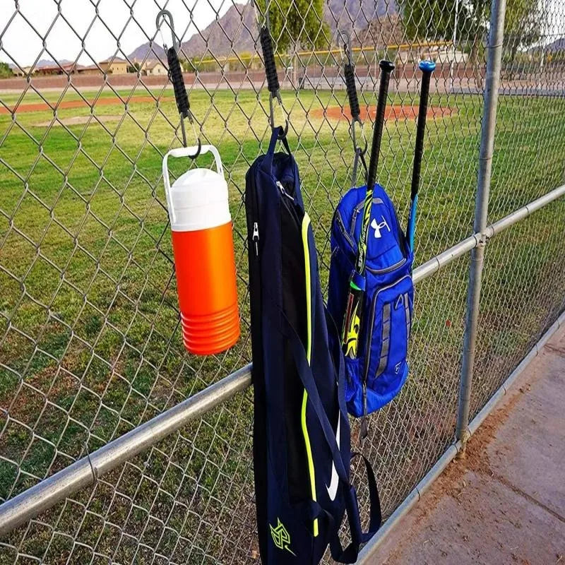 Trail Accessories: Paracord Keychain, Braided Double-Buckle Lanyard, Double Carabiners Paracord Keychain / Rungear