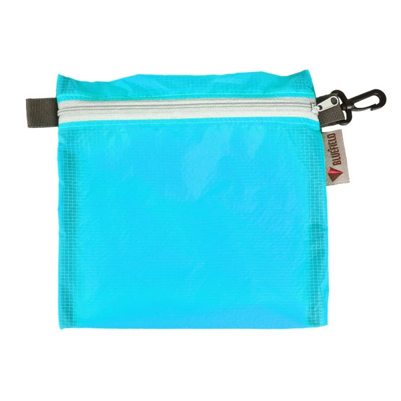 Portable Waterproof Nylon Coated Silicon Pocket Hook Pouch Organizer Reusable Storage Bag