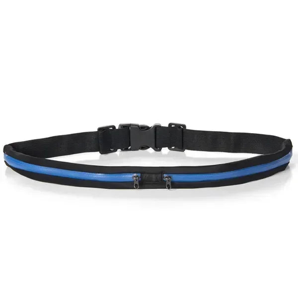 Running Belt Gear: Nylon, Adjustable, Double Pocket, Waterproof Running Waist Belt Bag / Rungear