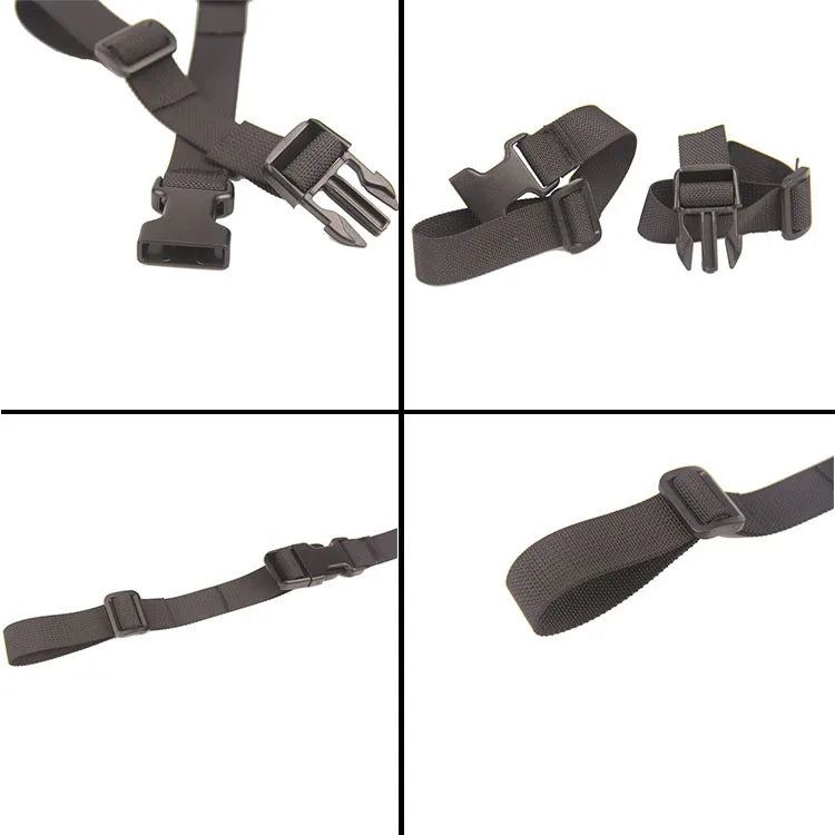 Trail Gear Accessories: Hiking Backpack Chest Strap, Adjustable, Heavy Duty, Non-Slip Pull Belt / Rungear