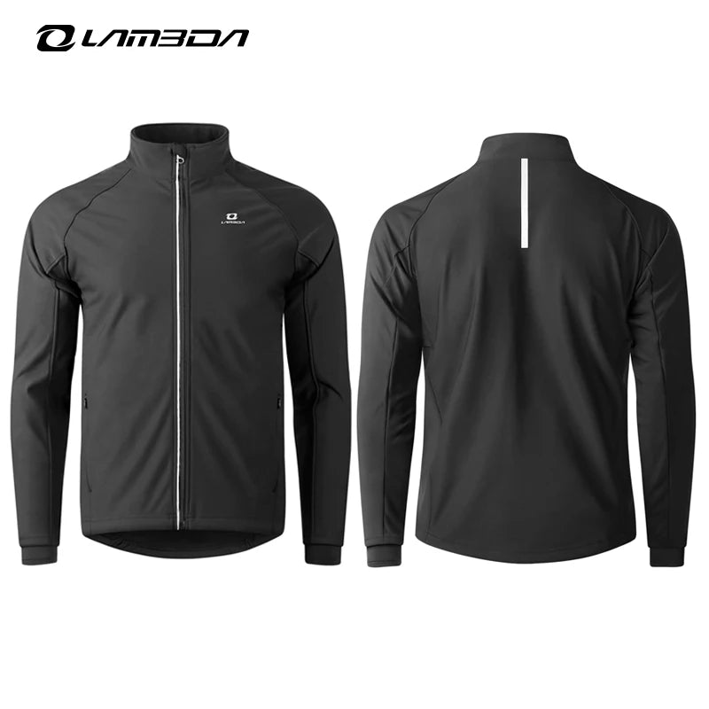 Men's Running And Trail Apparel: LAMEDA Lightweight, Reflective Windbreaker Jacket / Rungear