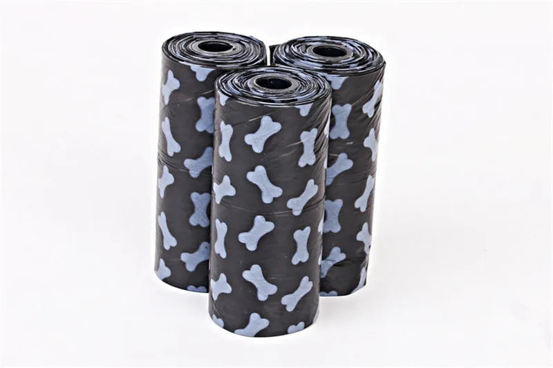 New Biodegradable Pets Waste Pick Up Dog Poop Garbage Bags Carrier