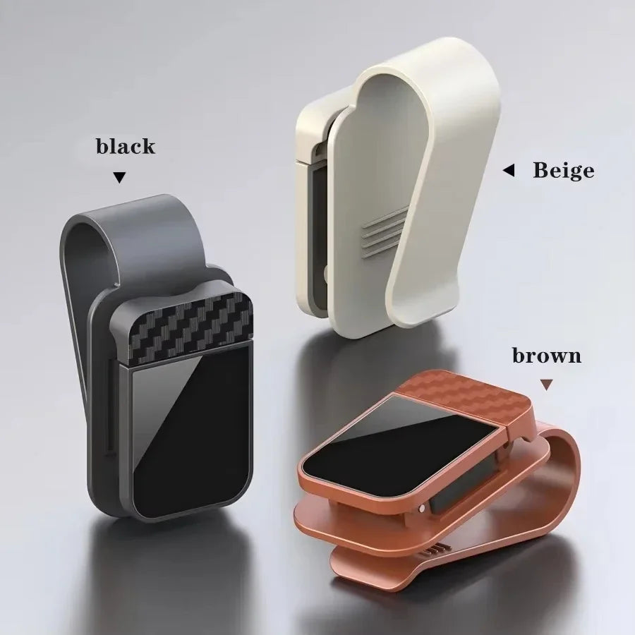 Running Sunglasses Accessories: Car Sun Visor, Sunglasses Clip Holder, Interior Organizer / Rungear