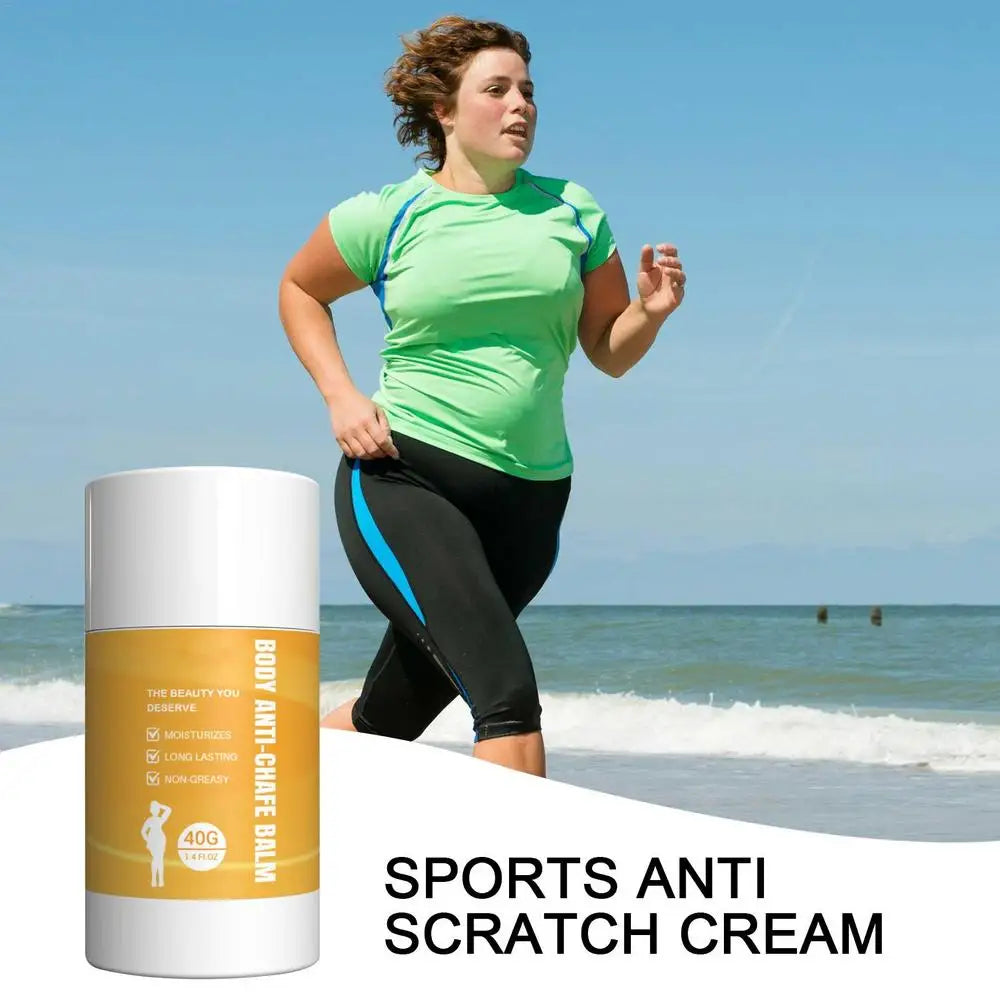 Anti Chafing Anti Friction Balm Stick 40g Sweat Prevention For Rubbing Skin Irritations
