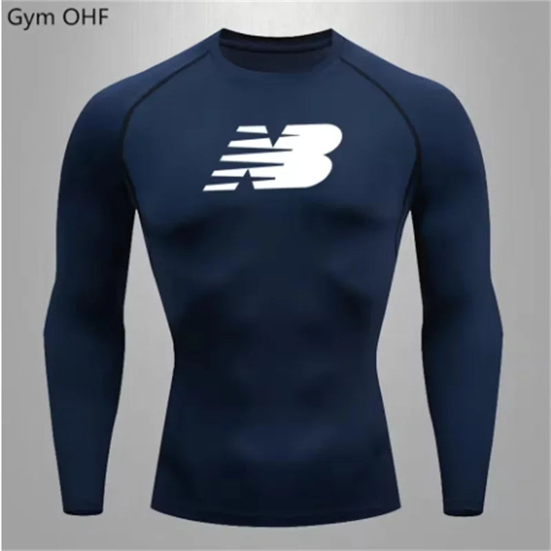 Men's Comfortable Breathable Quick Dry Slim Fit T Shirt for Outdoor Sports