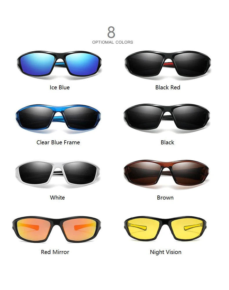 Sunglasses Running Gear: Unisex UV400 Sun Protection Sports Sunglasses for Hiking, Running, Cycling, Mountaineering / Rungear
