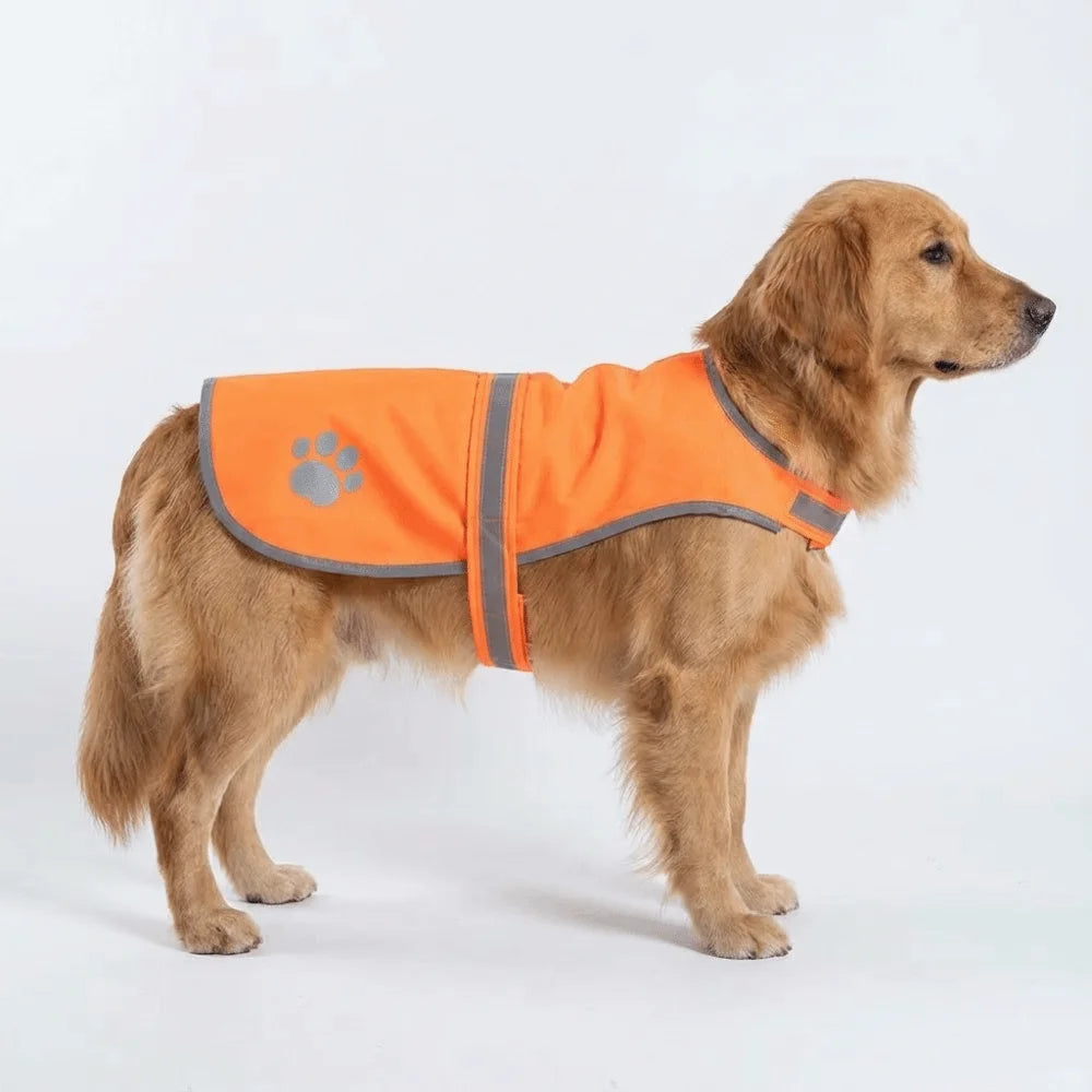 Reflective Comfortable Breathable Adjustable Dog Safety Vest Visibility Jacket