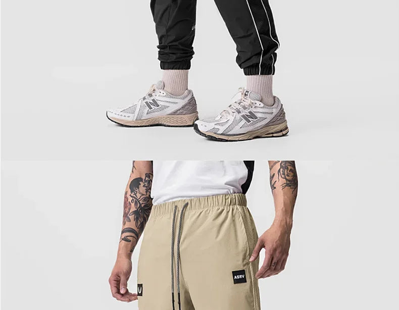 Men's Quick Dry Apparel: Loose Fit, Casual, Breathable Sports Workout Sweatpants for Running, All Sports / Rungear
