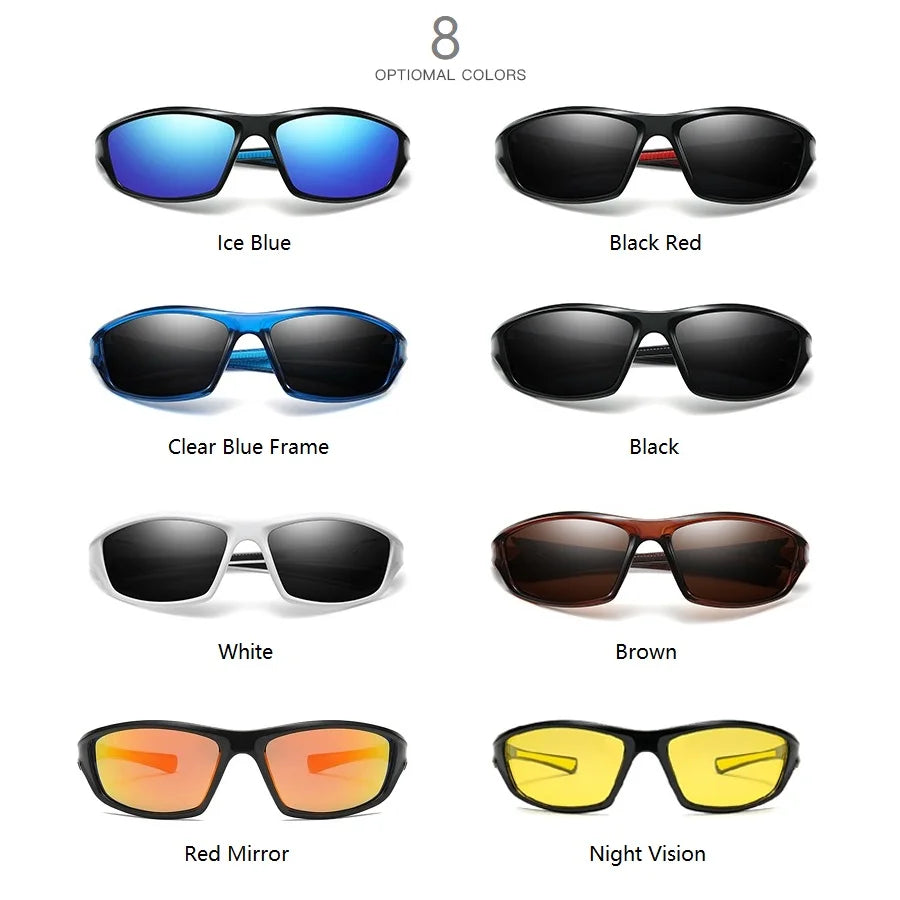 Sunglasses Running Gear: Unisex UV400 Sun Protection Sports Sunglasses for Hiking, Running, Cycling, Mountaineering / Rungear