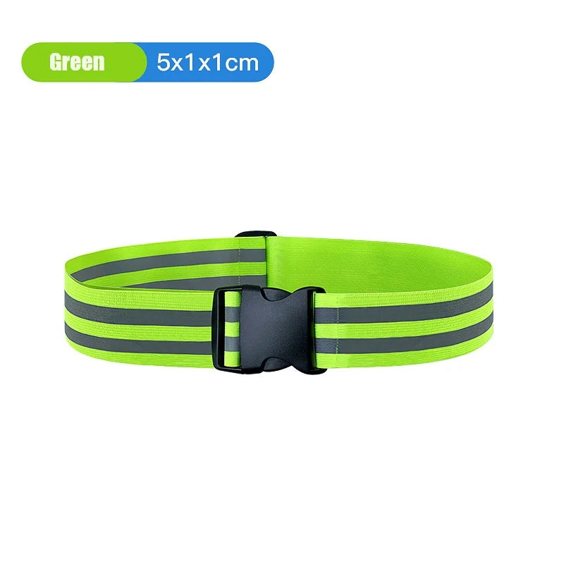 Reflective Safety Waistband Wristbands