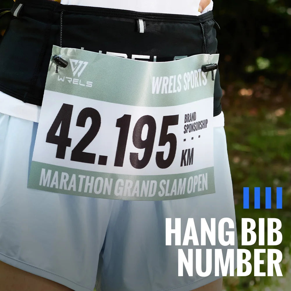 Running Belt Gear: WRELS, Multi-Functional, Large Capacity, Breathable, Invisible Running Waist Bag / Rungear