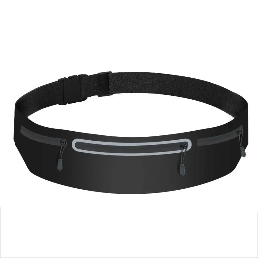Sports Waist Pack Fanny Pack Wallet Adjustable Men Women Running Pouch Belt Portable Phone Holder Gym Bum Outdoor Running Bags