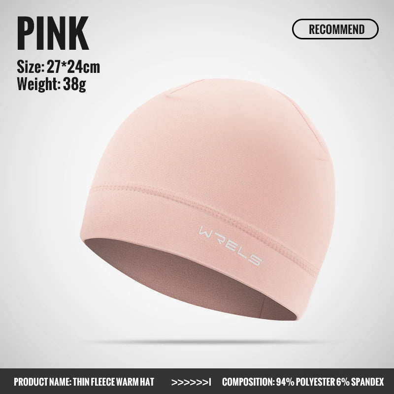 Running Winter Gear: WRELS Unisex Soft Windproof Thermal Running Sports Beanie Hat For Outdoors / Rungear