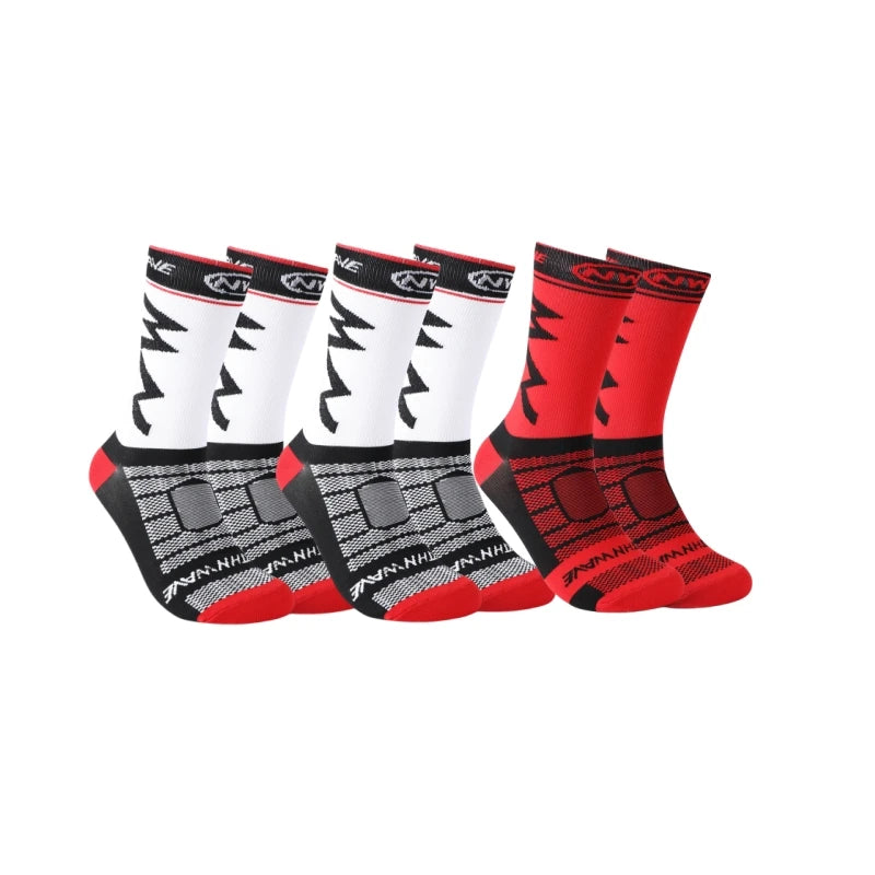 Running Sock Accessories: 3 PR High-Quality, Breathable, Sports Socks Suitable For Running, Hiking, all Sports / Rungear