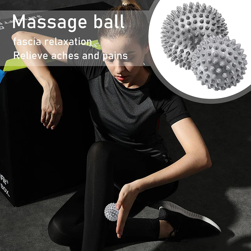 Deep Tissue Massage Ball Foot Roller Ball Relieves Hand Shoulder Leg Plantar Fasciitis Heel Feet Arch