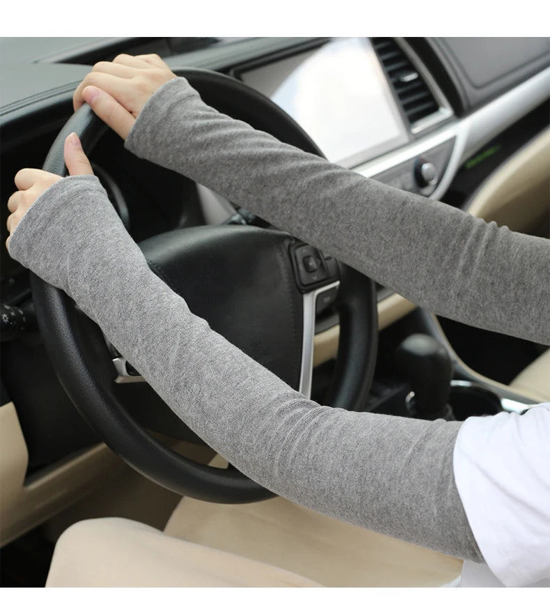 Winter Running Accessories: Unisex, Fingerless Thickened Elbow Guard Winter Arm Sleeves / Rungear