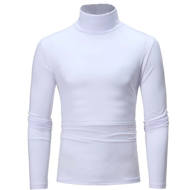Men's Thermal Apparel:  Winter High Neck, Slim Fit, Long Sleeved, Thermal Shirt / Rungear