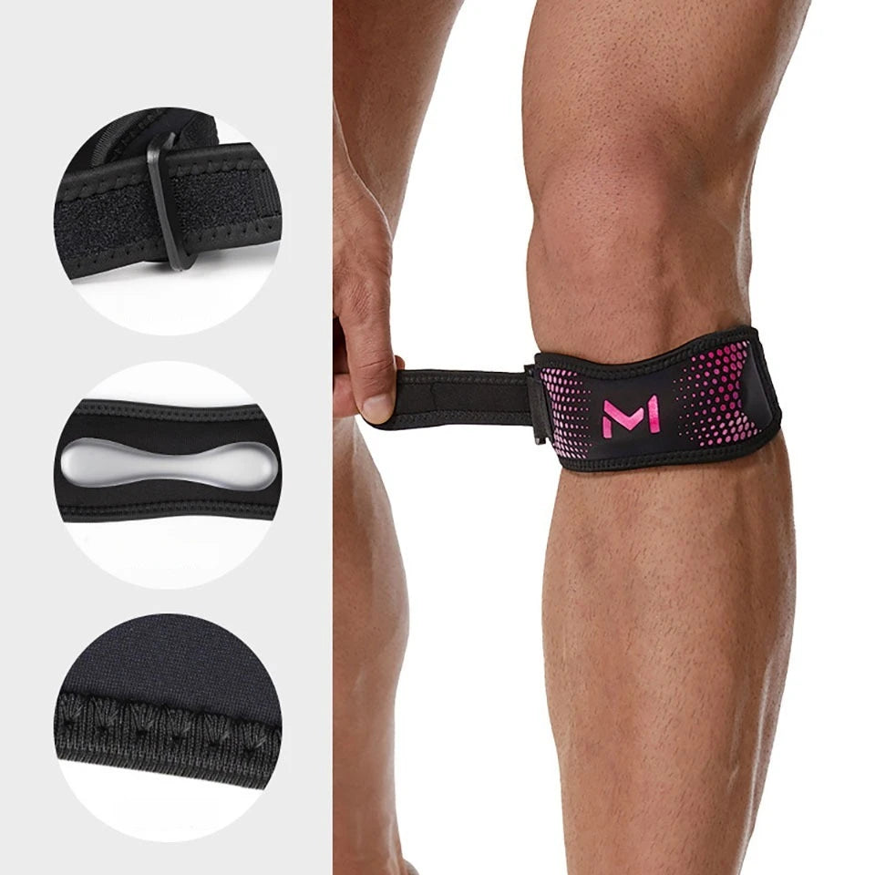 Recovery Gear Accessories: GTUBIKE 1PC Patella Knee Strap, Adjustable Knee Stabilizer Support Band for Outdoor Sports / Rungear